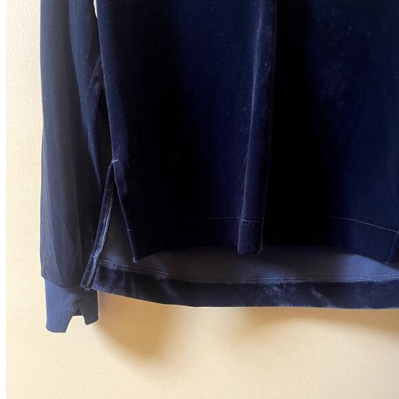 Spanx Velvet Velour Half Zip Wide Leg Tracksuit Set Black Size Small NWOT - Picture 8 of 14